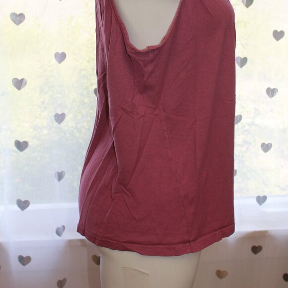 #332 CJ Banks Pink Dressy Tank with Embellished Neckline Size 1X - Picture 4 of 10